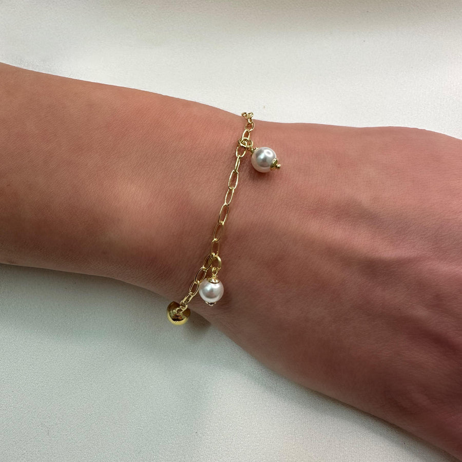 Mary Pearl Bracelet