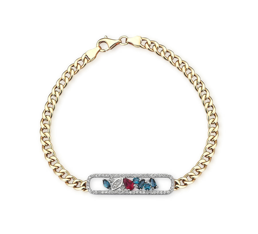 Ava 14K Gold Bracelet