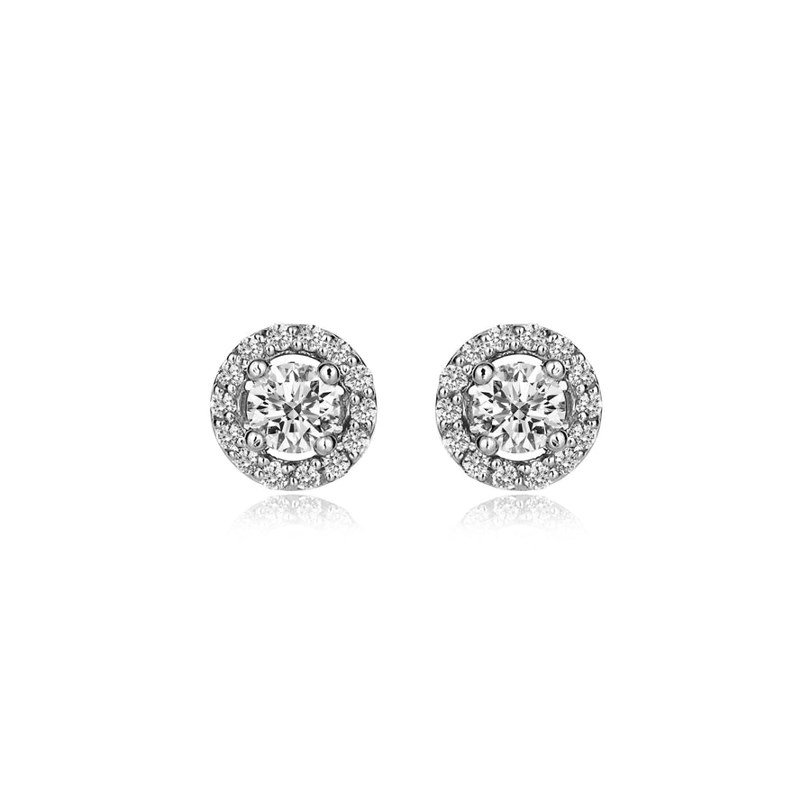 Halo Chloe Diamond Studs