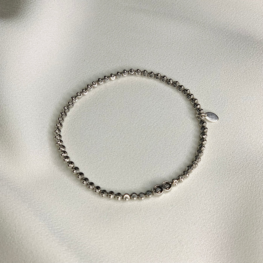 Stretchy Silver Bracelet