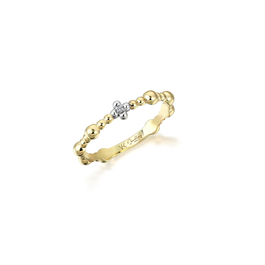 Orbicular Plus 14K Gold Ring