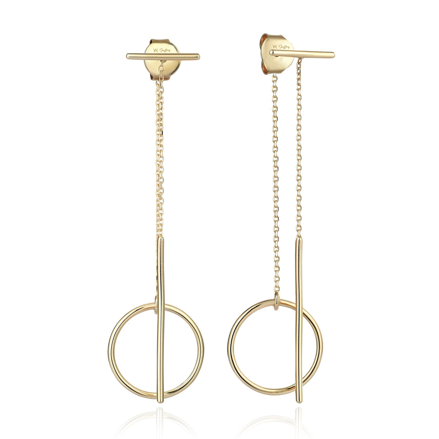 Charlotte x Lara 14K Gold Earrings