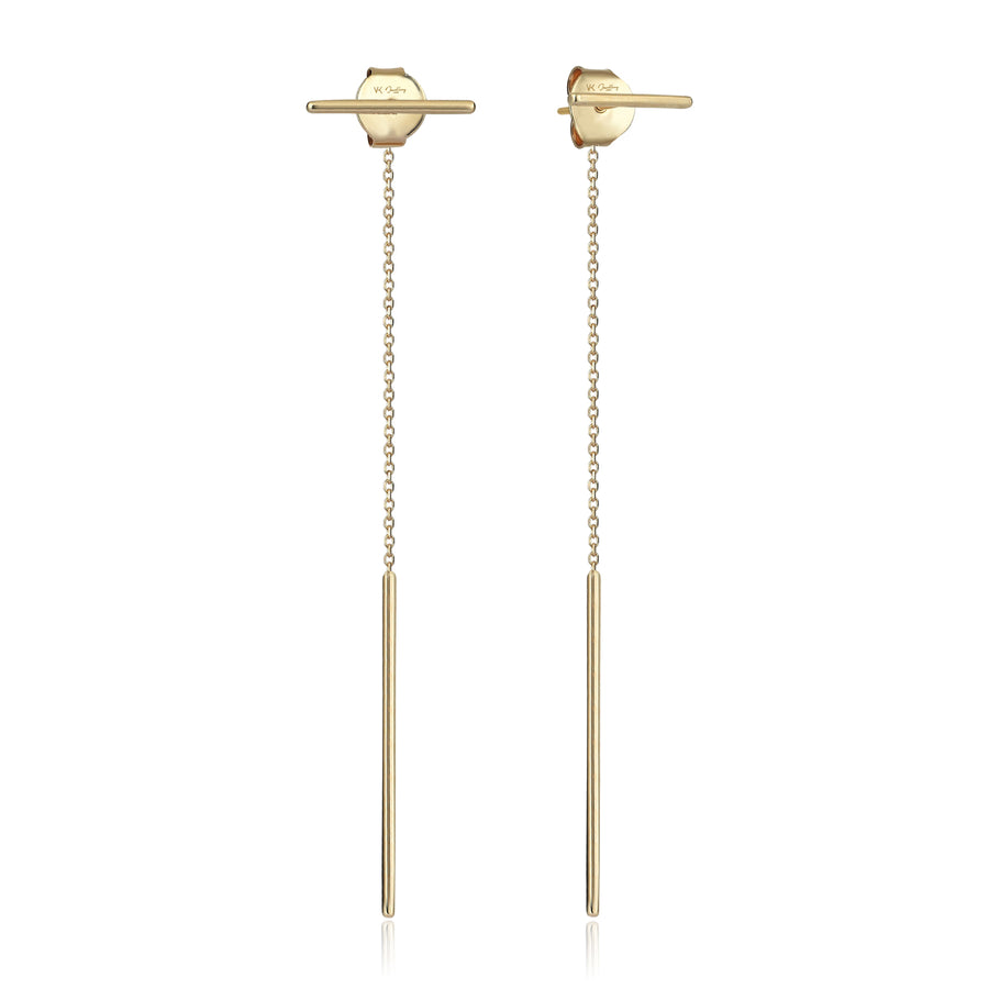 Lara 14K Gold Ray Earrings