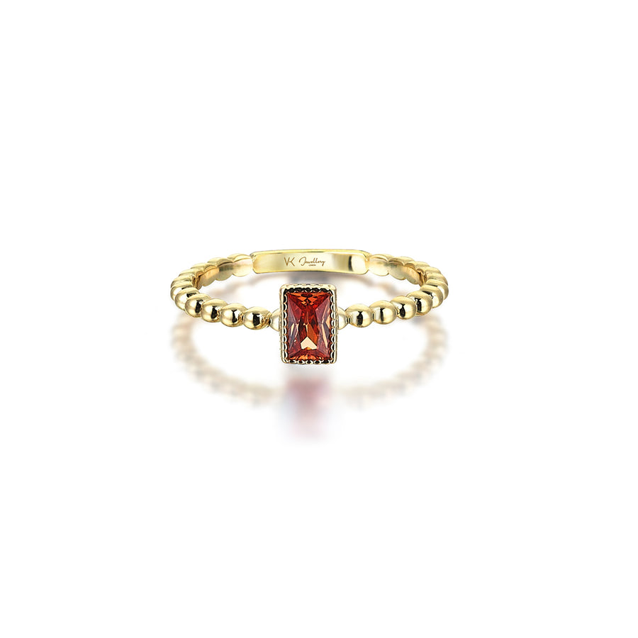 Nora Citrine 14K Gold Ring